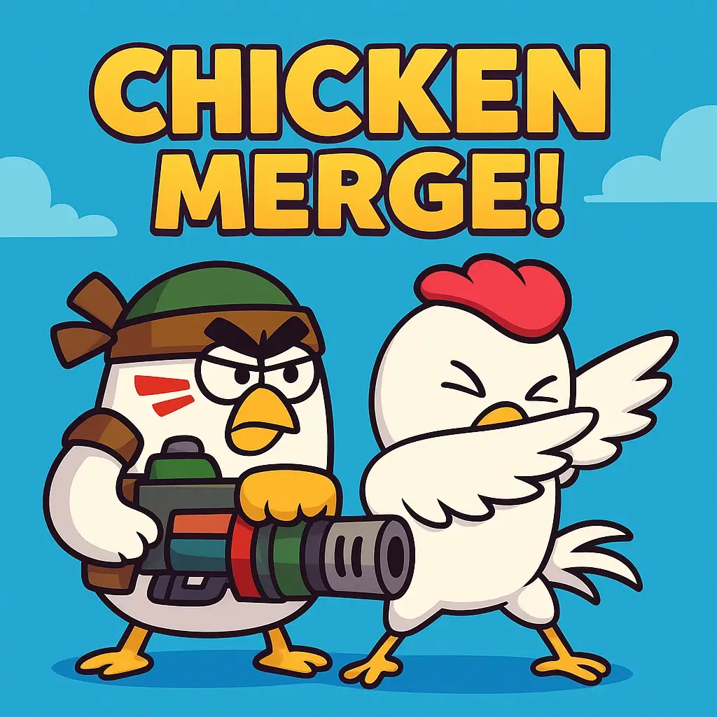 Chicken Merge | Play Online on BizofGames 1#