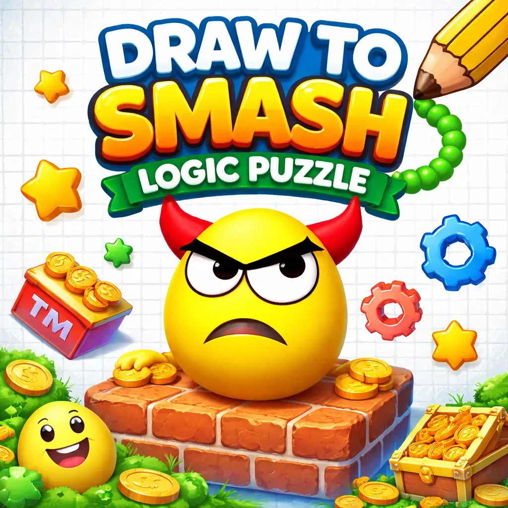 Draw To Smash: Logic Puzzle
